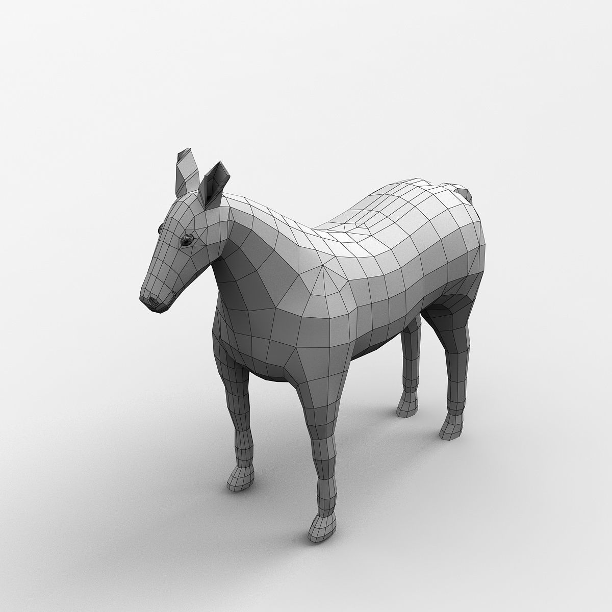 Horse 3D model_6