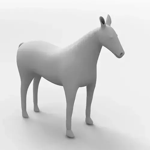 Horse 3D model