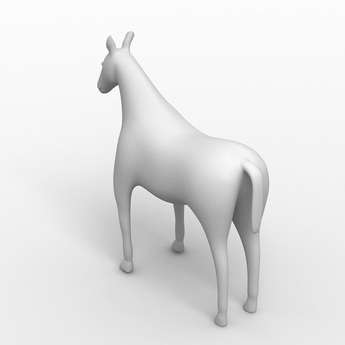 Horse 3D model_3