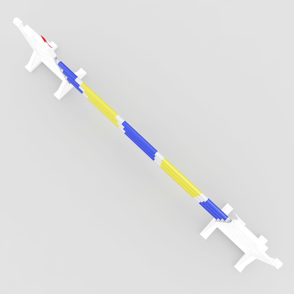 Horse jump obstacle 3D model_3