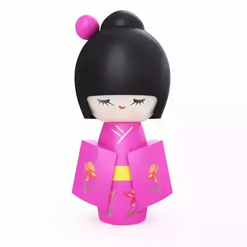 Japanese Wooden Doll