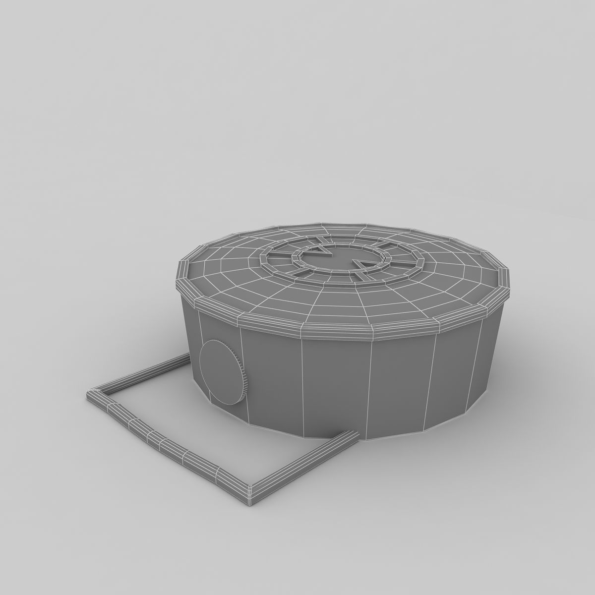 Land Mine 3D model_3