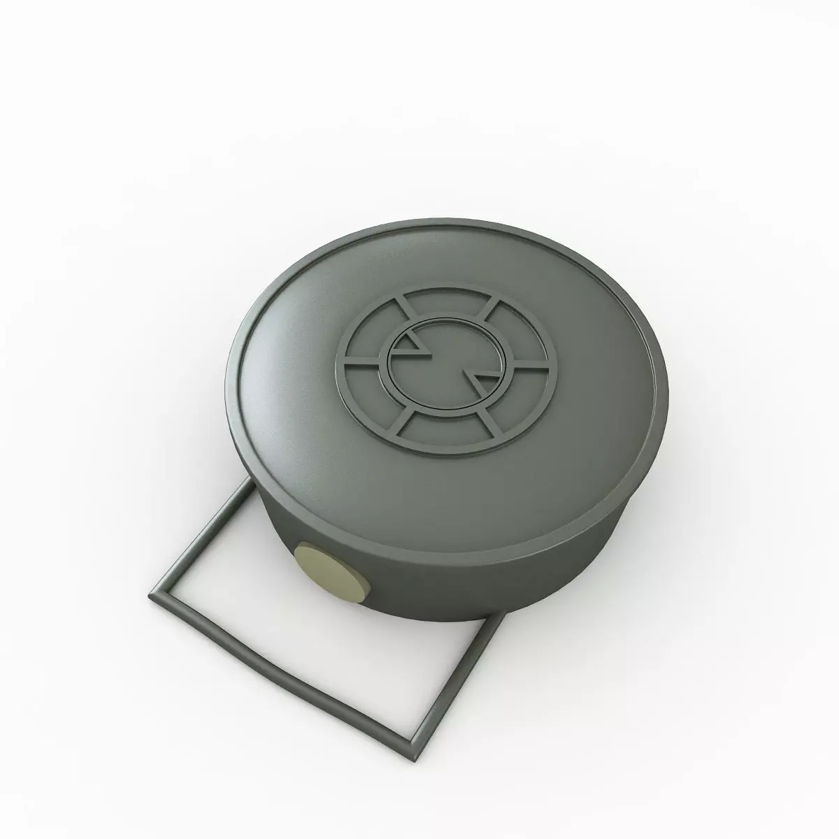 Land Mine 3D model_0