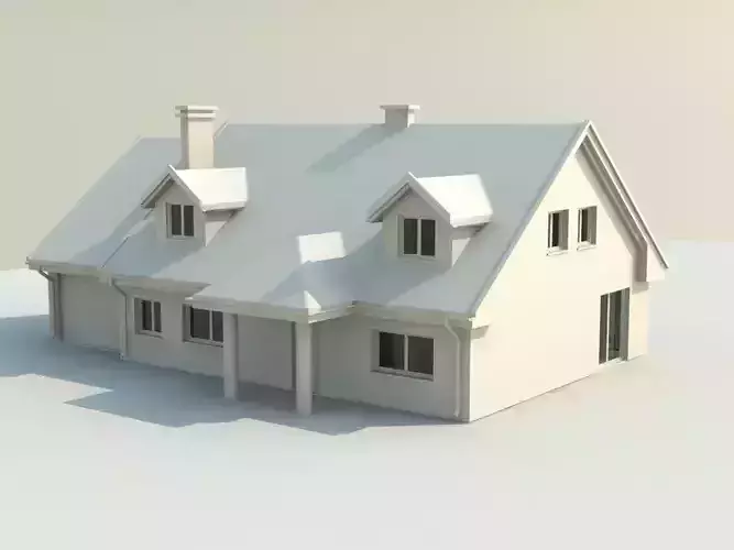 house 3D print model