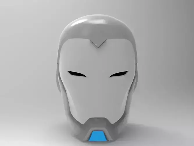 Superior Iron Man Helmet for 3D Printing 3D print model