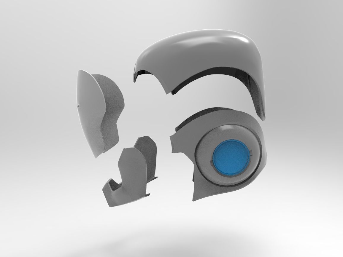 Superior Iron Man Helmet for 3D Printing 3D print model_2