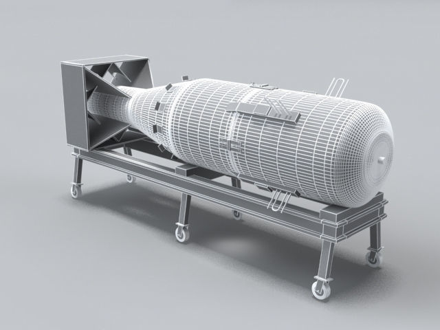 atomic bomb 3D model_7