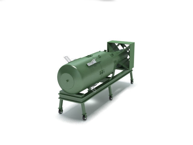atomic bomb 3D model_1