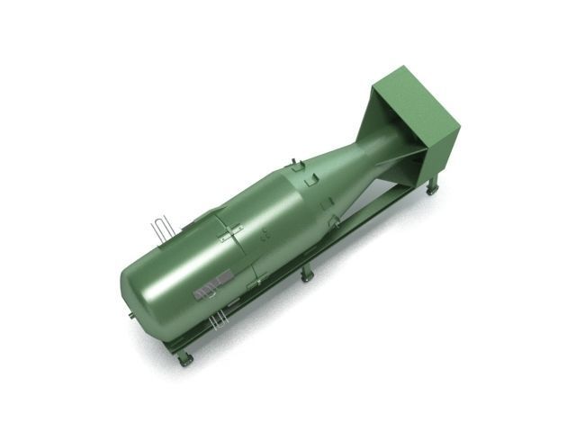 atomic bomb 3D model_2