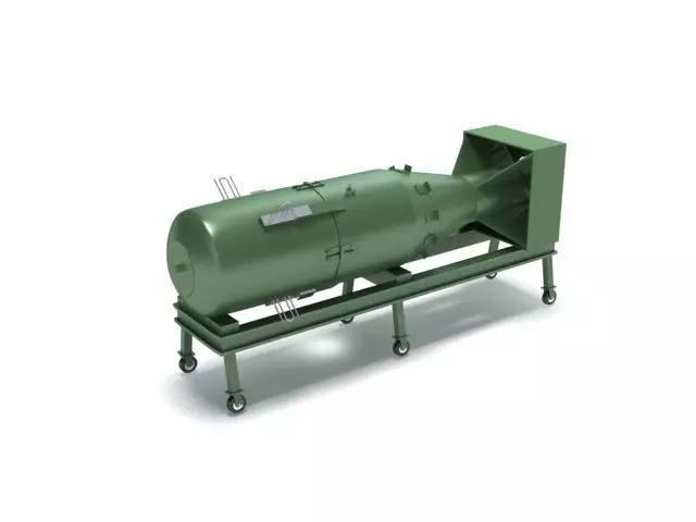 atomic bomb 3D model_0