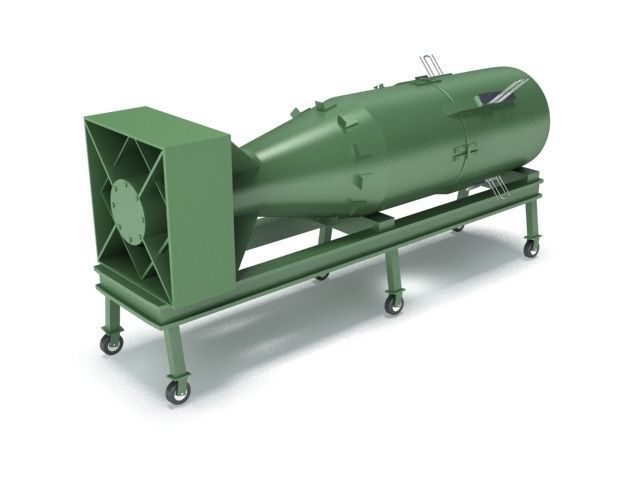 atomic bomb 3D model_4