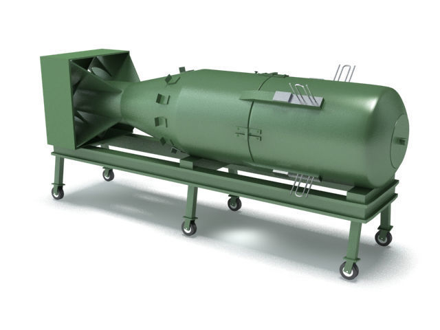 atomic bomb 3D model_5