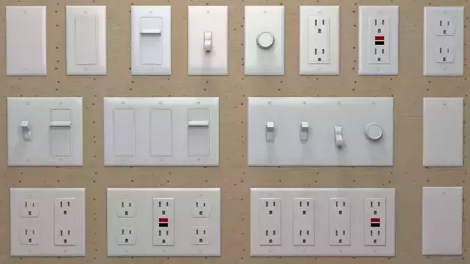 3D Modular Pack Electrical Outlets US