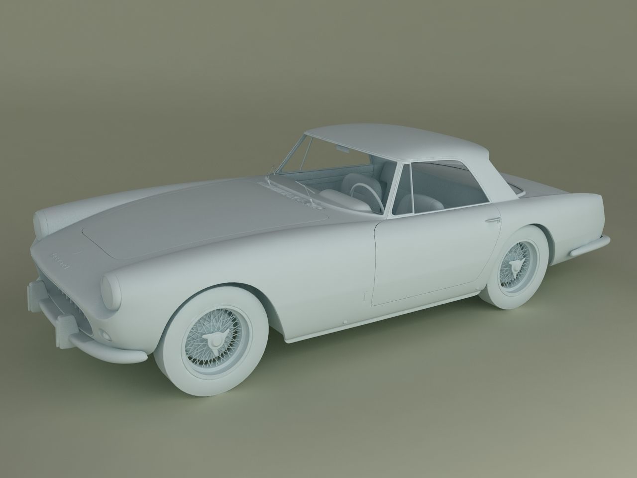 Ferrari 250 GT Coupe 3D model_8