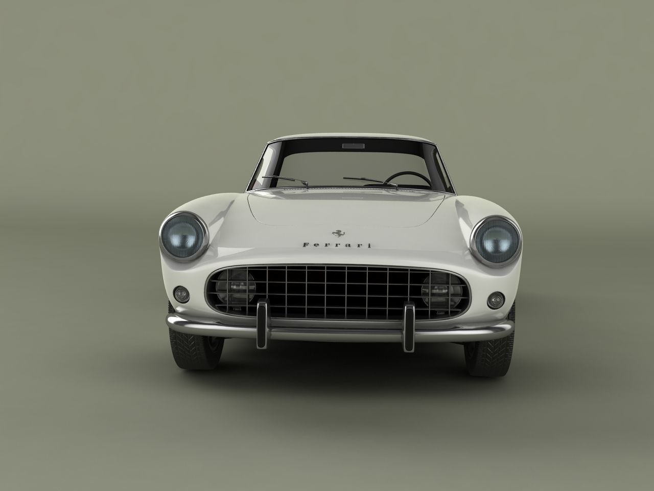 Ferrari 250 GT Coupe 3D model_4