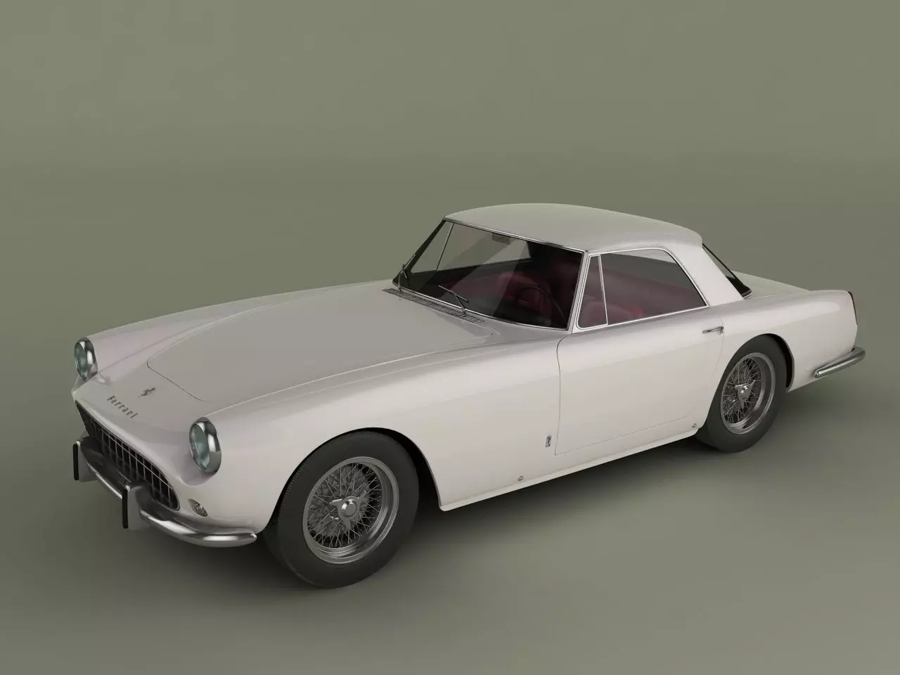 Ferrari 250 GT Coupe 3D model_0