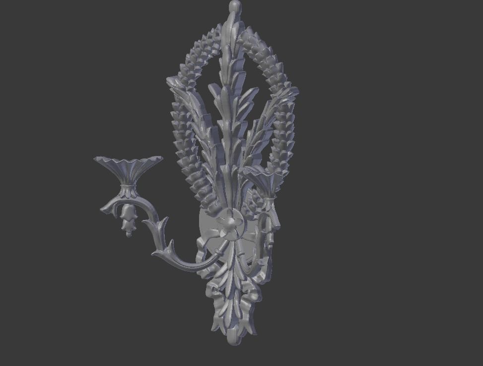 Chandelier 3D print model_1
