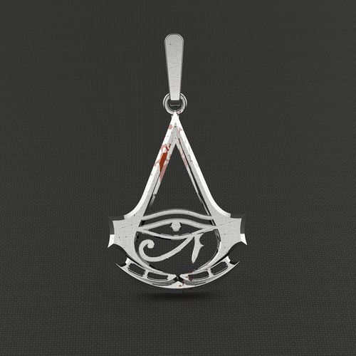 Pendant Assassins creed origins 3D print model