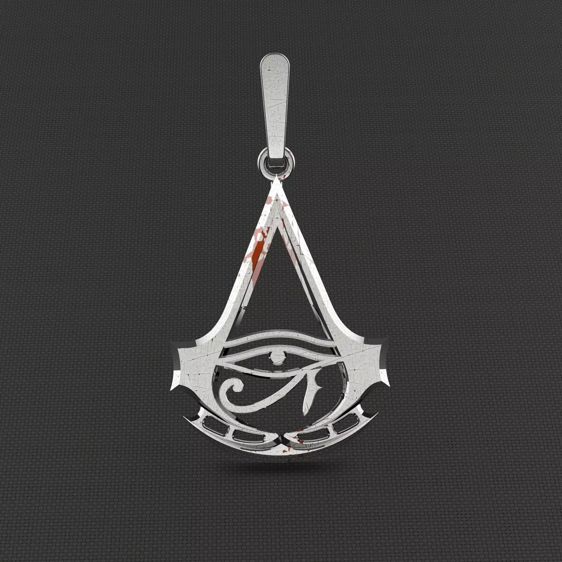 Pendant Assassins creed origins 3D print model_0