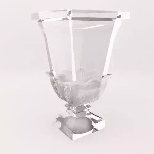 Vase Bacarat - 20th century 3D model