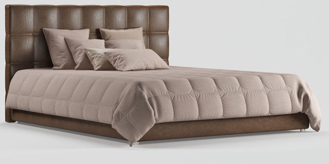 Alliance Lugano Bed 3D model
