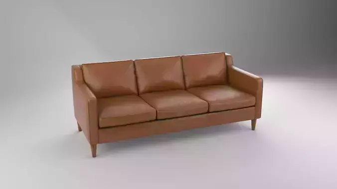 Hamilton Sofa 3 Seats 3D model