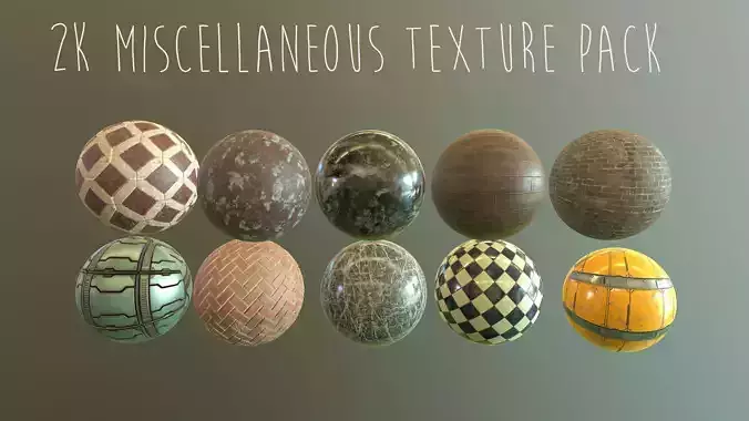 2k PBR Texture Pack