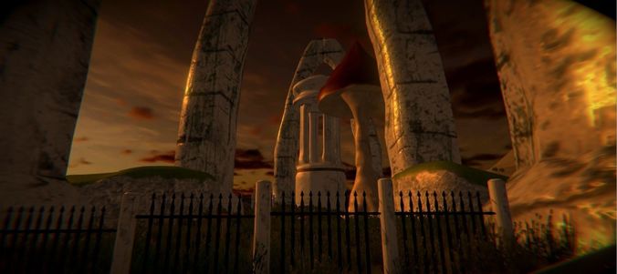 Medieval Fantasy Environment Free low-poly 3D model