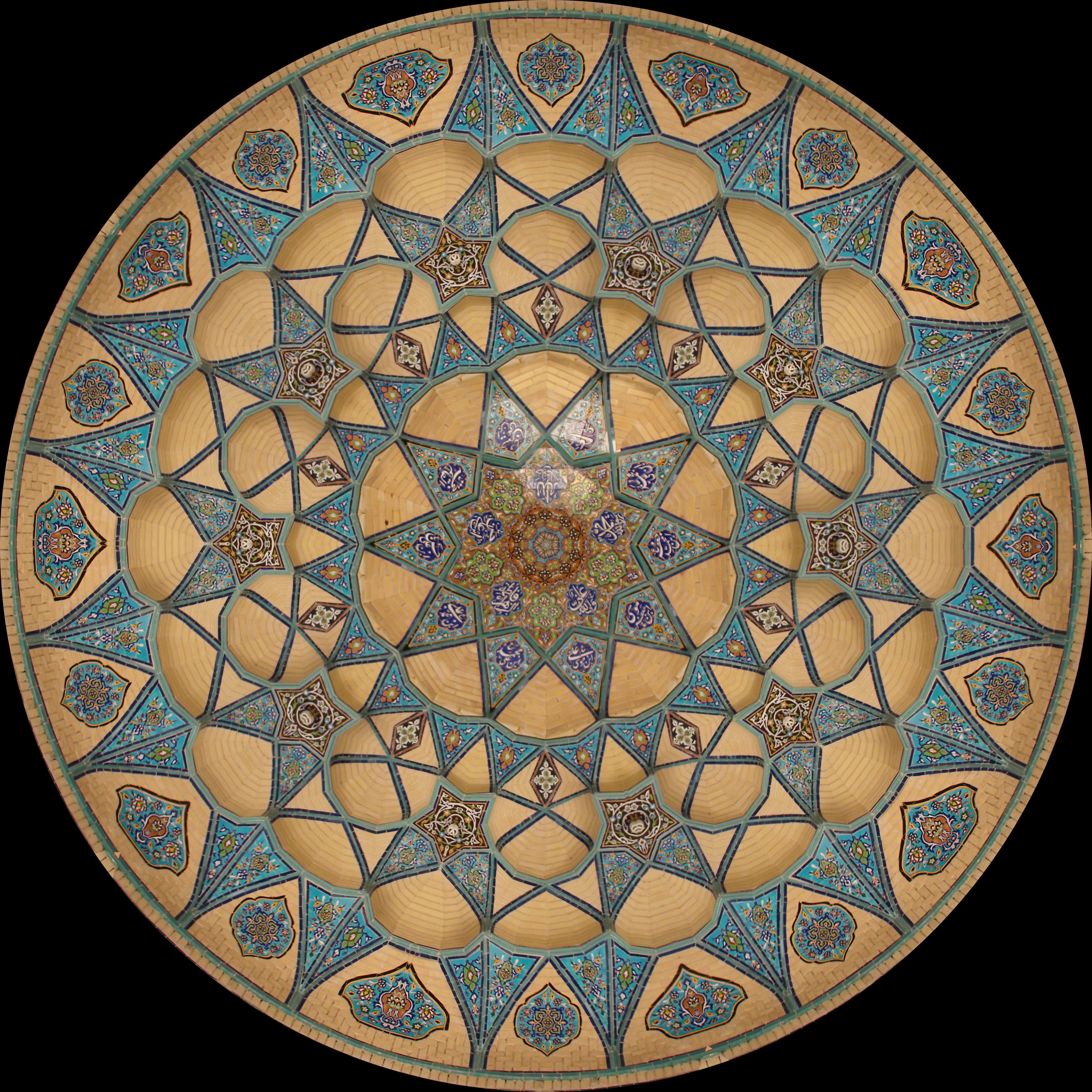 Isfahan Dome Low-poly 3D model_4