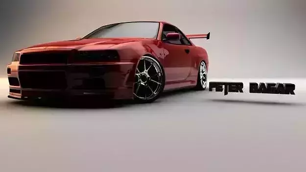 Nissan Skyline GT-R34 3D model