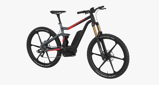 Electric bike 3D model