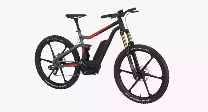 Electric bike 3D model