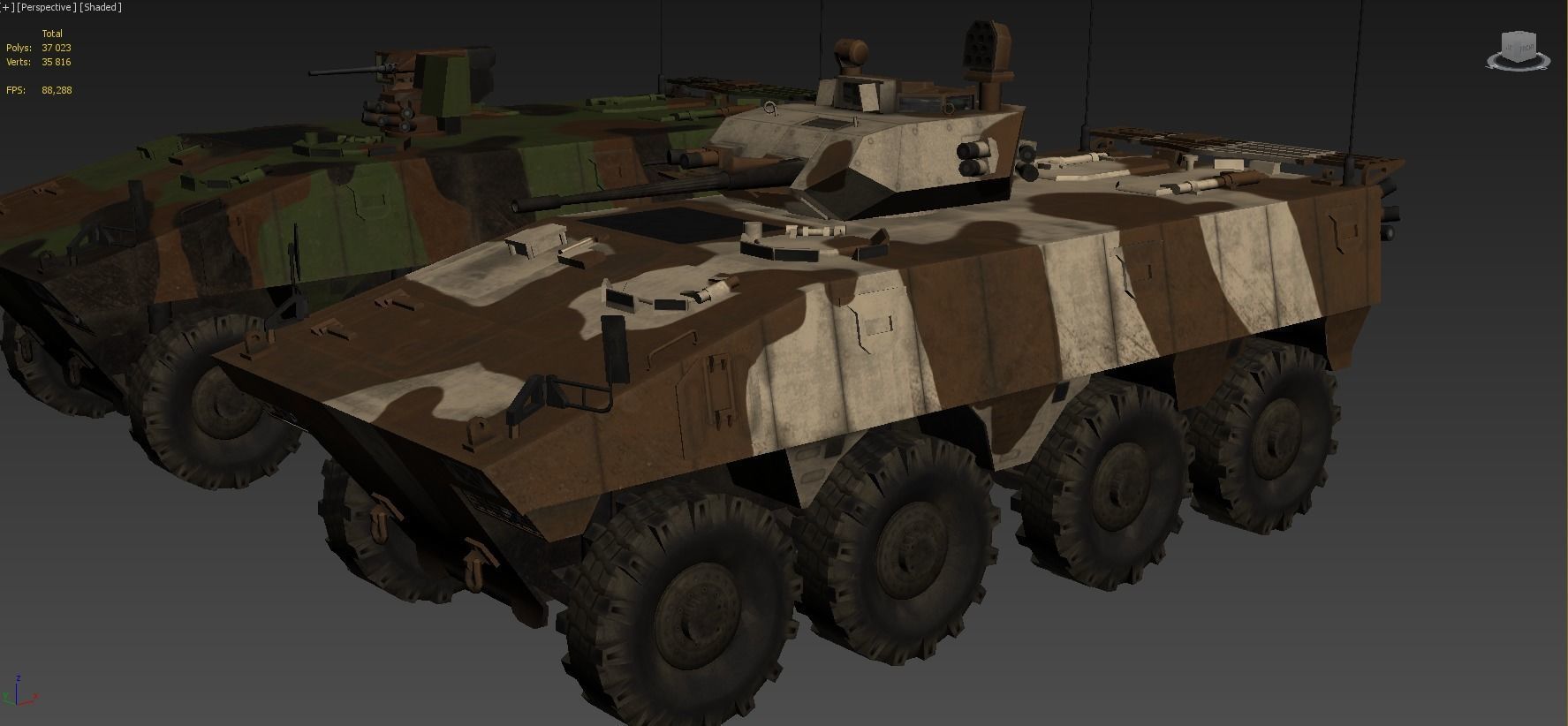 IFV VBCI  Low-poly 3D model_4