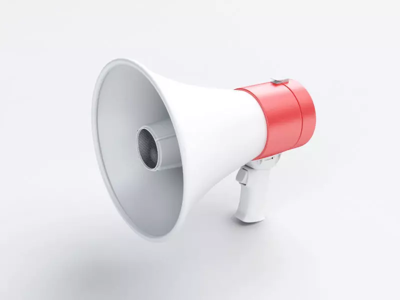MEgaphone 3D model_0