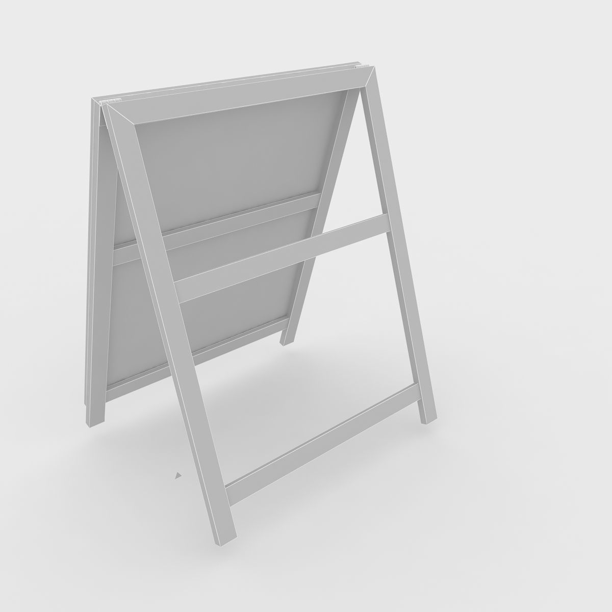 Menu Board 3D model_4