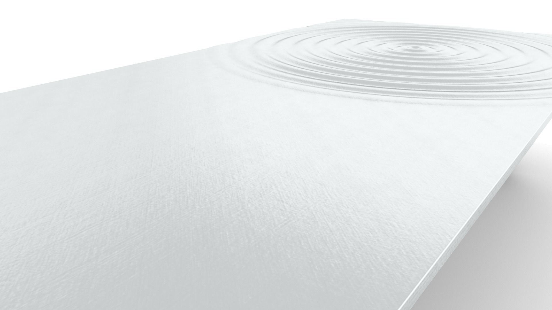 Chrome Ripple Table Top Coffee Table 3D model_6