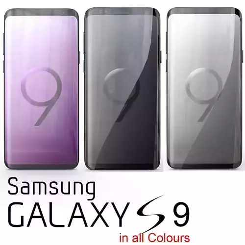 Samsung Galaxy S9 in all colours