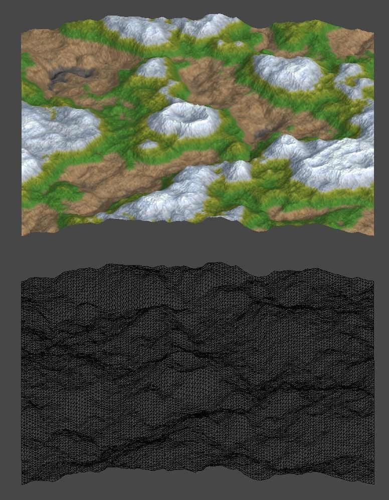 land2 two terrain 3D model_10