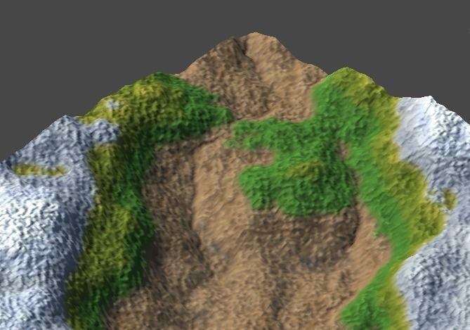 land2 two terrain 3D model_5