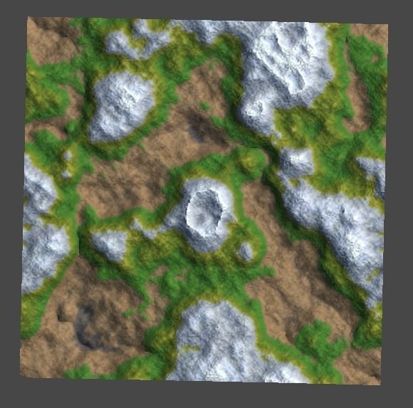 land2 two terrain 3D model_9