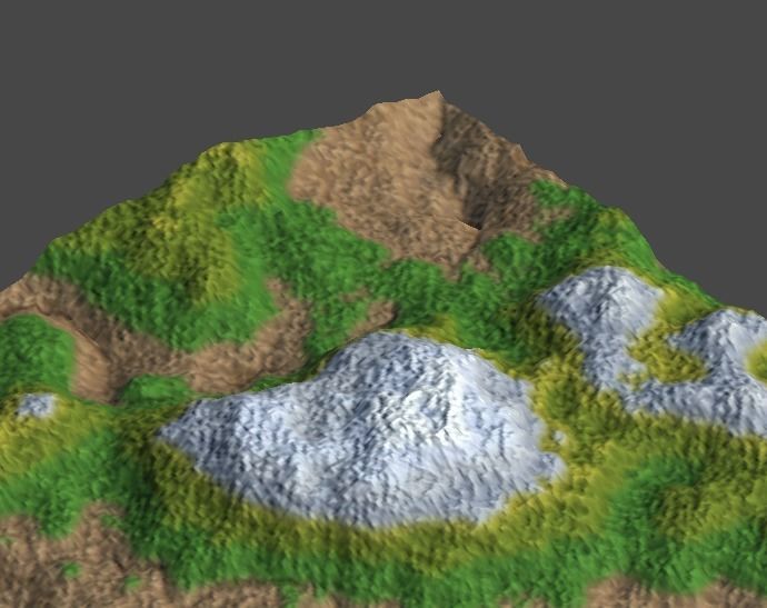 land2 two terrain 3D model_8