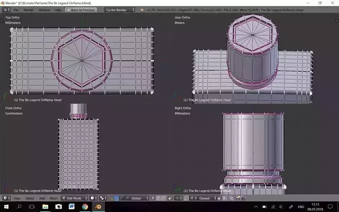 The Patfume No1 3D model