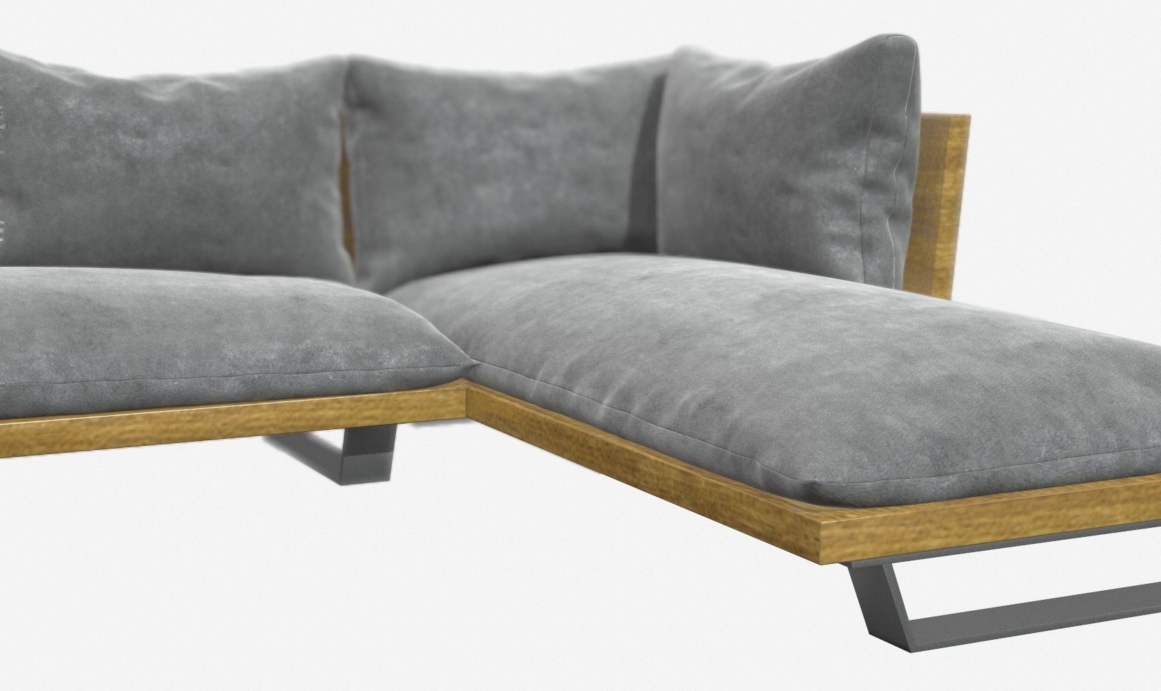 Sectional Sofa 2 3D model_16