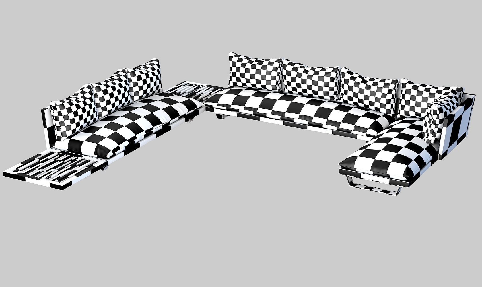 Sectional Sofa 2 3D model_17