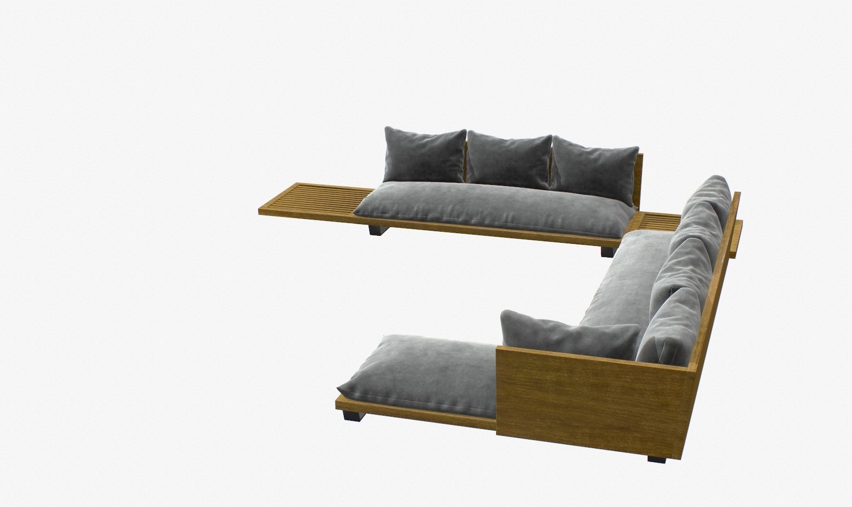 Sectional Sofa 2 3D model_13