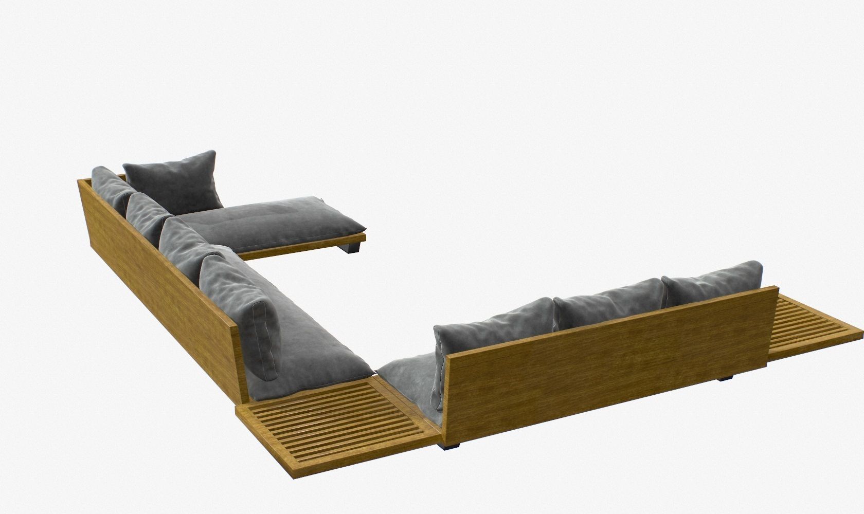 Sectional Sofa 2 3D model_10