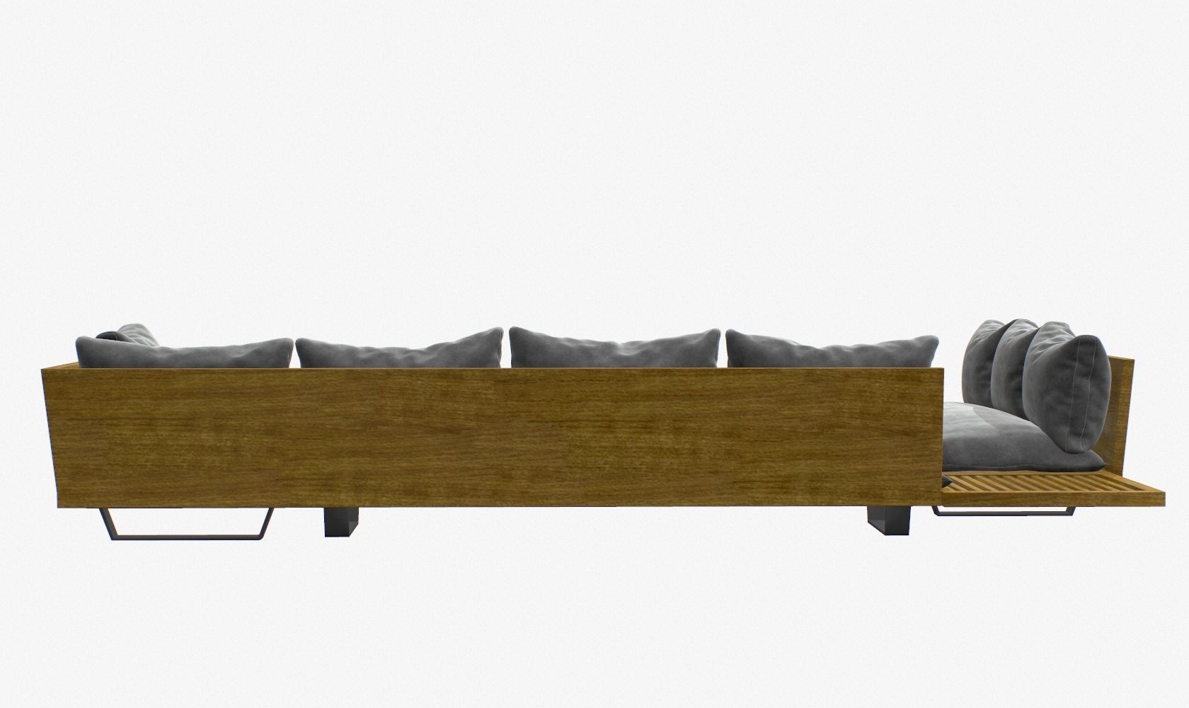 Sectional Sofa 2 3D model_4