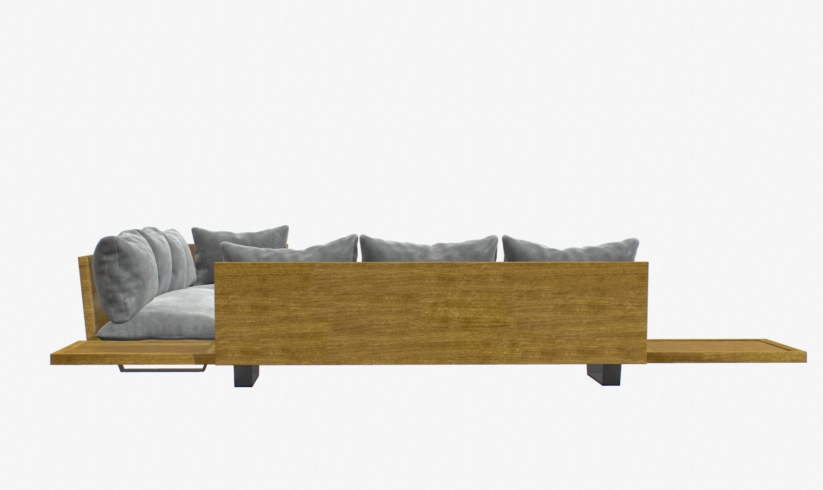 Sectional Sofa 2 3D model_2