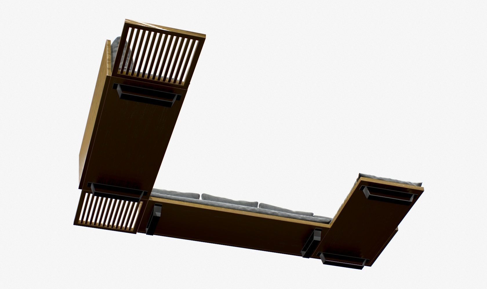 Sectional Sofa 2 3D model_6
