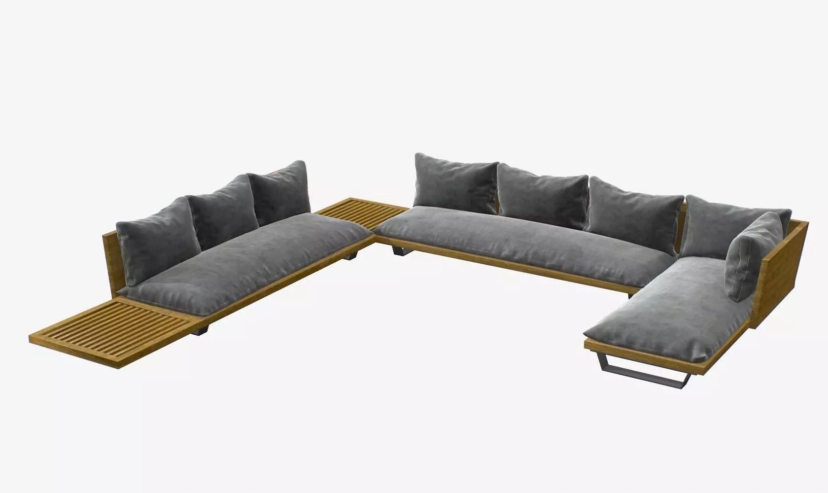 Sectional Sofa 2 3D model_0